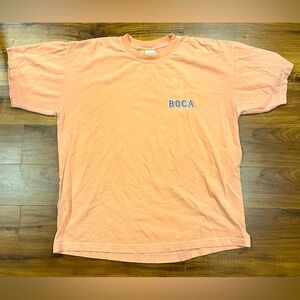 Vintage Boca Sports Canada T-Shirt 90's Peach Faded Shirt - One Size (la…